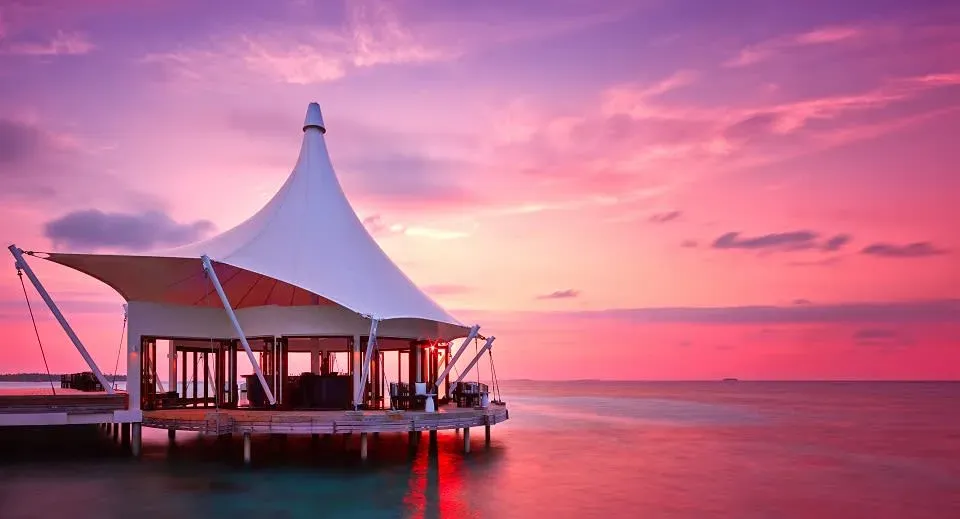 Edge overwater fine-dining restaurant at Niyama Private Islands Maldives