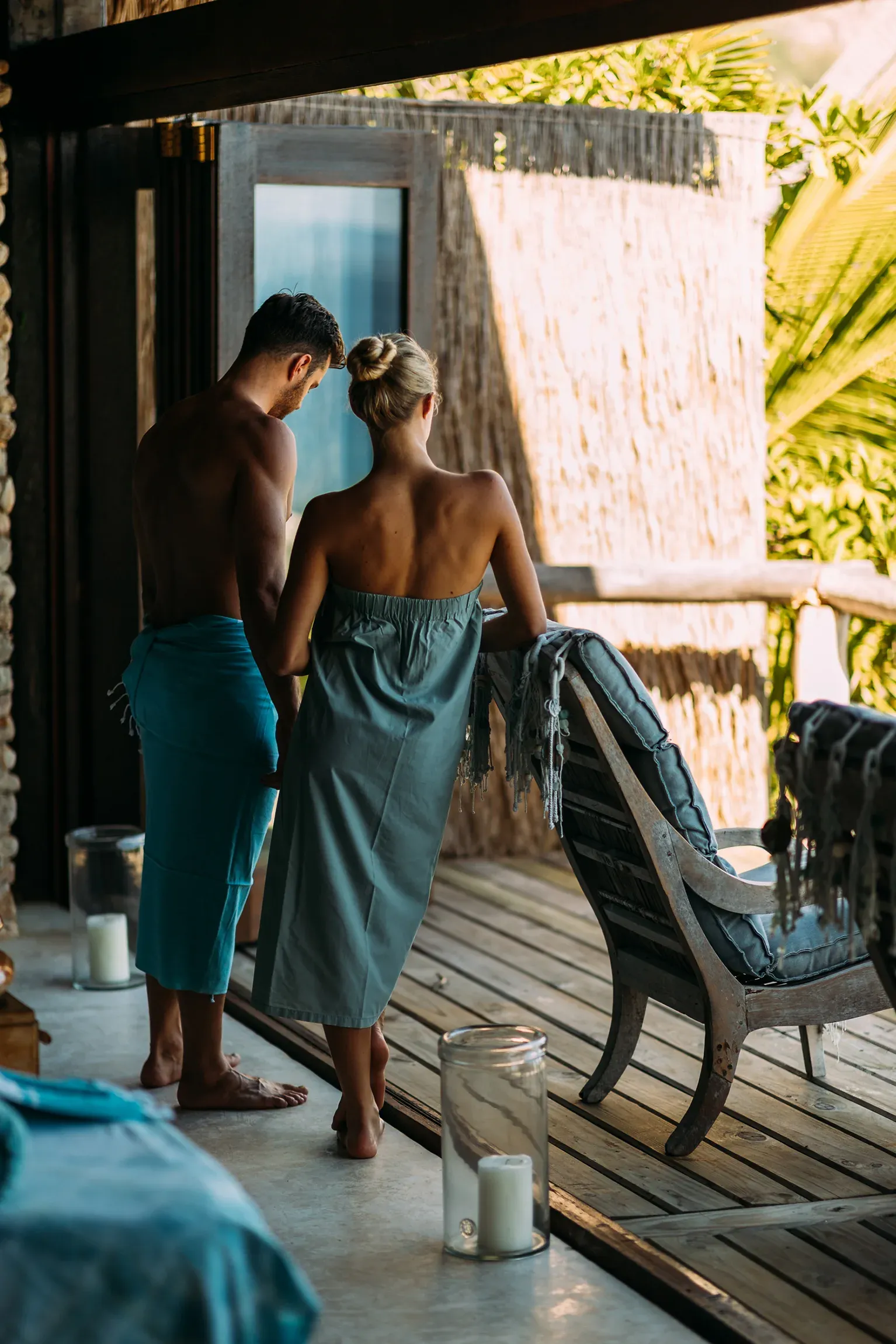 Couple's treatment at La Vie Spa, North Island, Seychelles