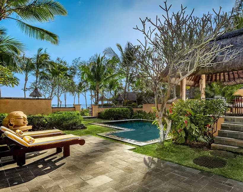 Premier Ocean View Villa with Private Pool at The Oberoi Beach Resort, Mauritius