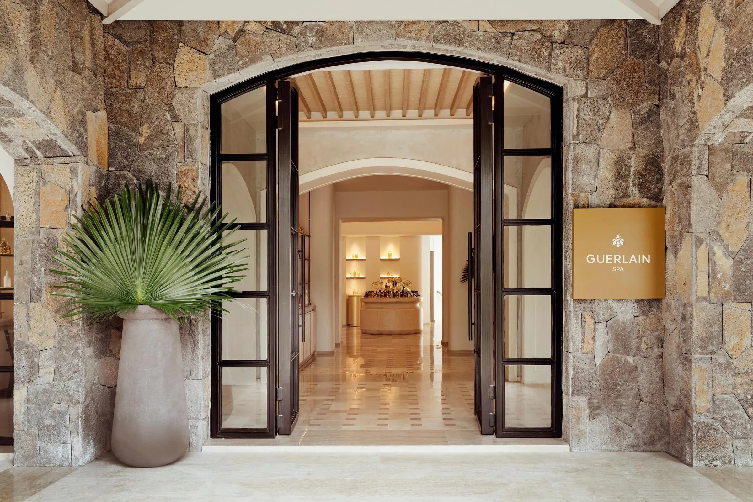 Guerlain Spa exterior at One&Only Le Saint Géran