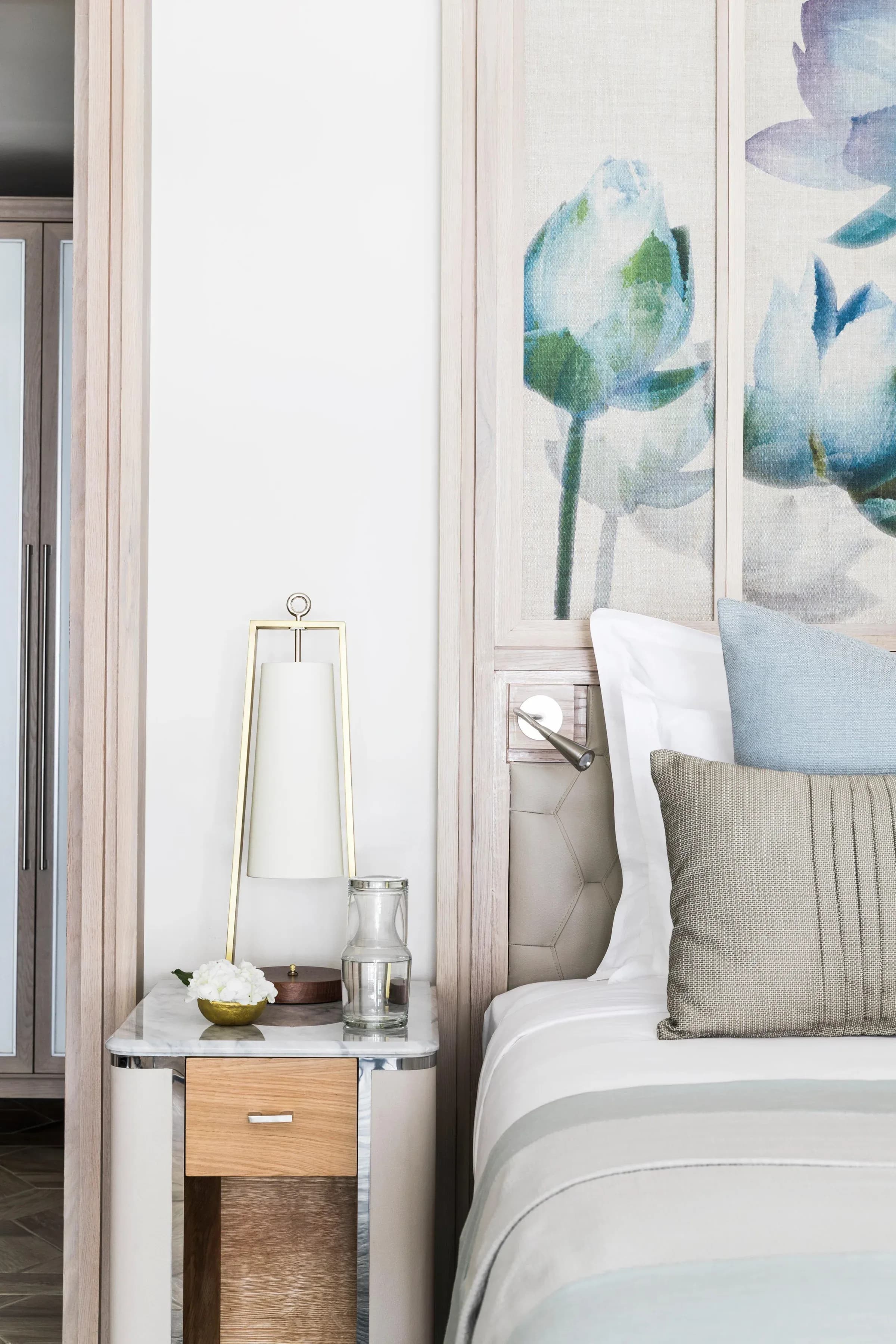 Beachfront Junior Suite interior detail at One&Only Le Saint Géran