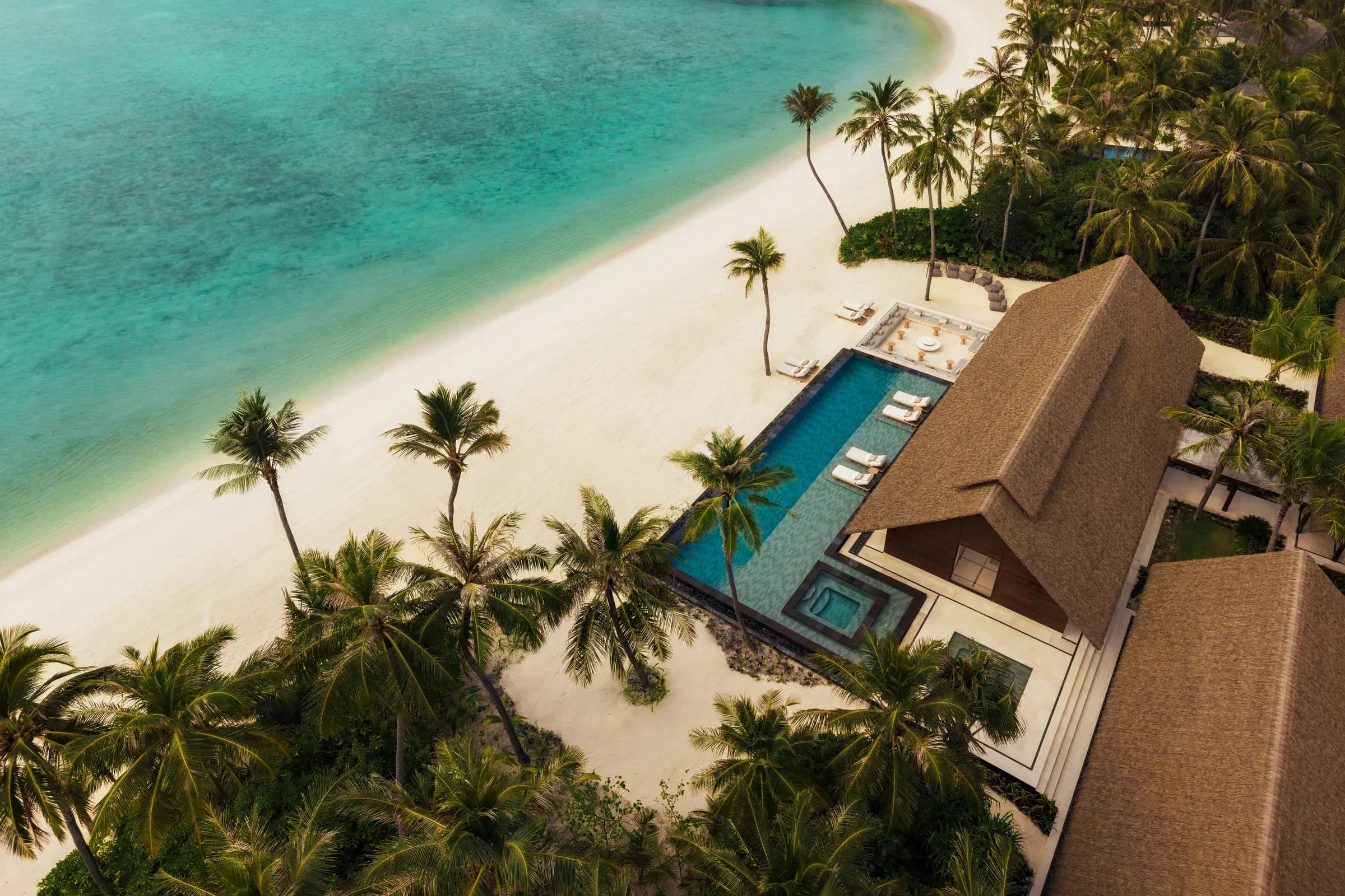 Grand Residence with connecting pools at One&Only Reethi Rah