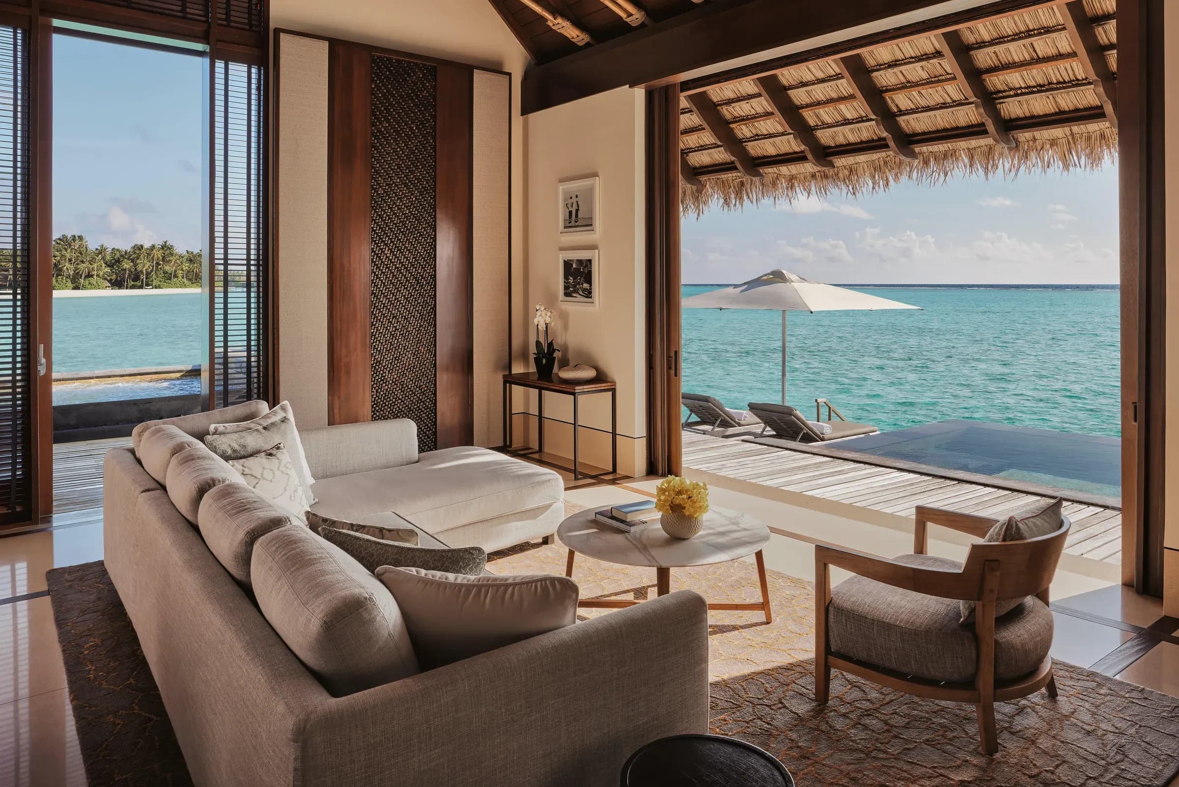 Grand Water Villa With Pool infinity pool at One&Only Reethi Rah