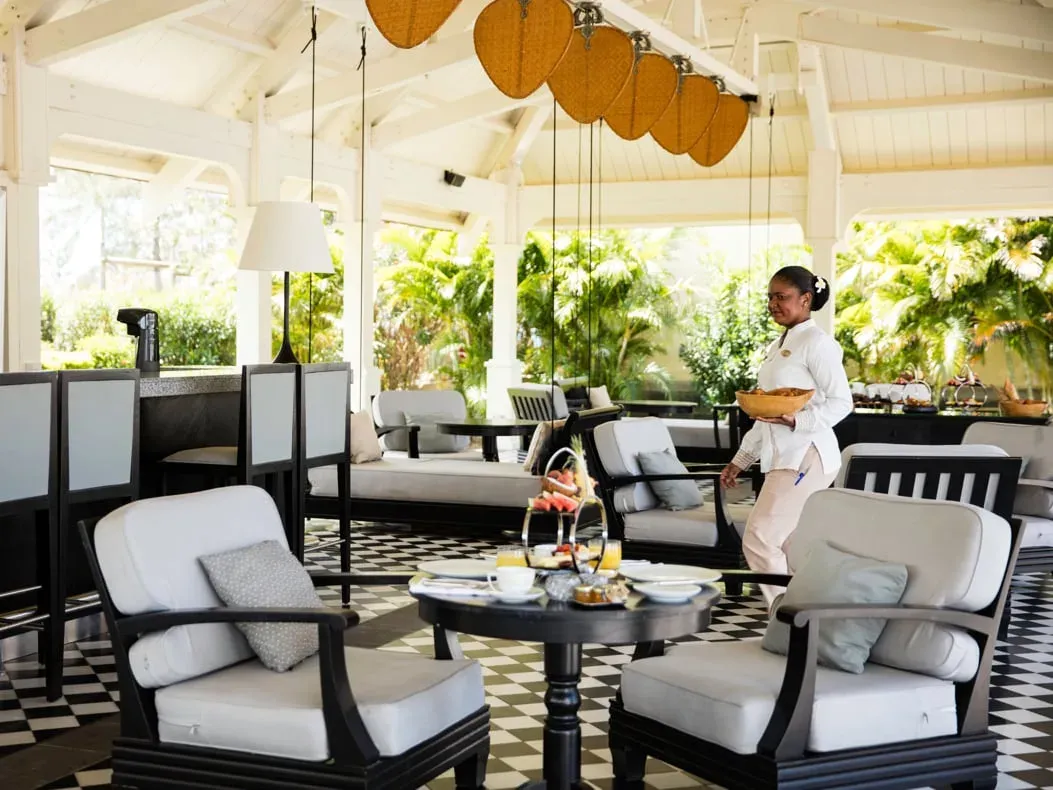 Voyager 47 Club lounge at OUTRIGGER Mauritius Beach Resort