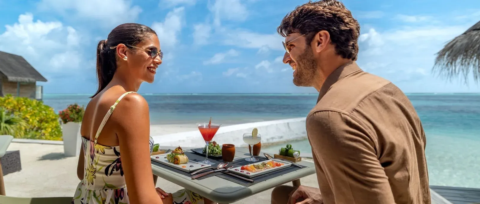 LONU restaurant dining setting at OZEN LIFE MAADHOO