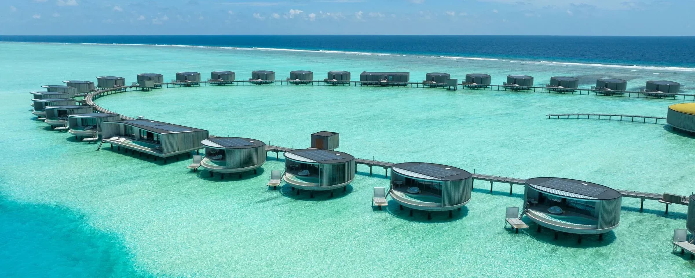 Overwater deck of a Two-Bedroom Water Pool Villa at The Ritz-Carlton Maldives, Fari Islands