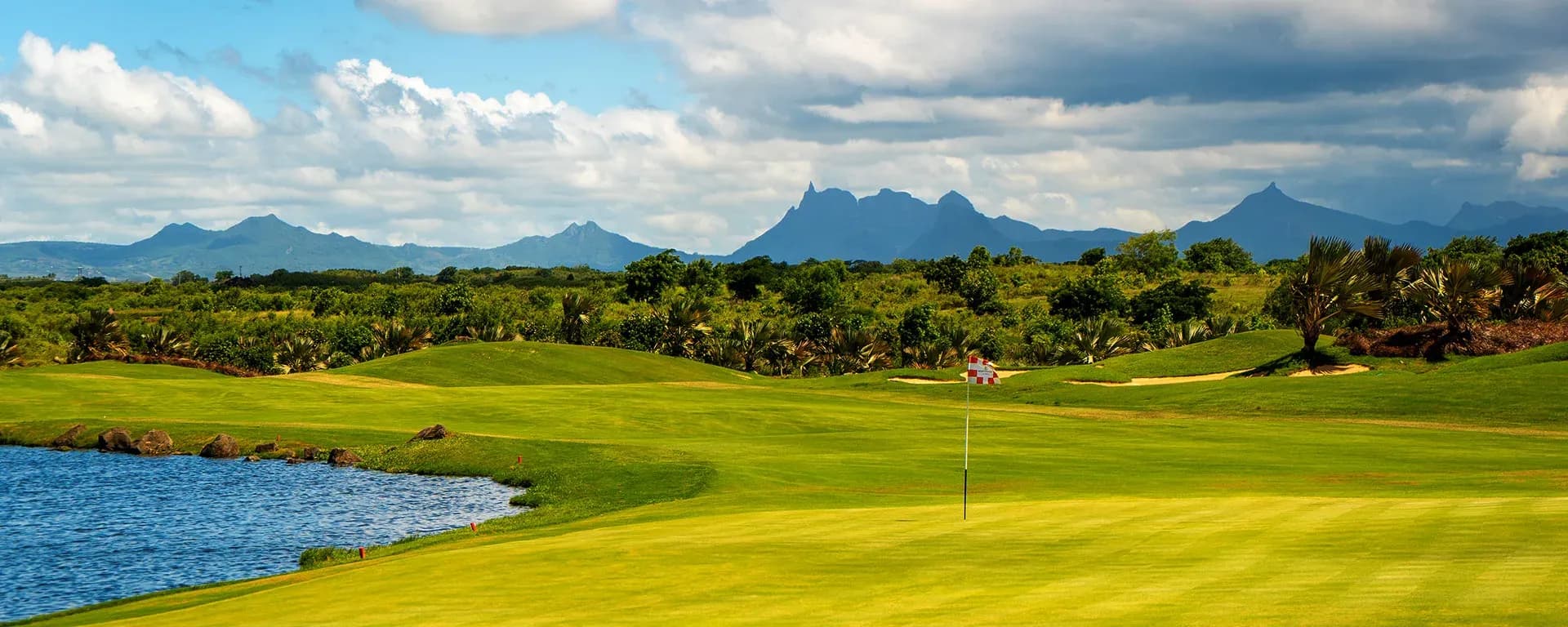 Mont Choisy Le Golf course, accessible to guests of Royal Palm Beachcomber Luxury