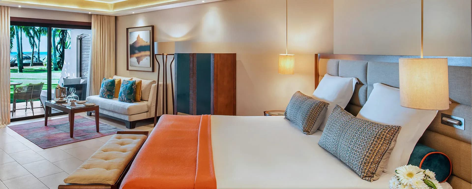 Junior Suite interior at Royal Palm Beachcomber Luxury