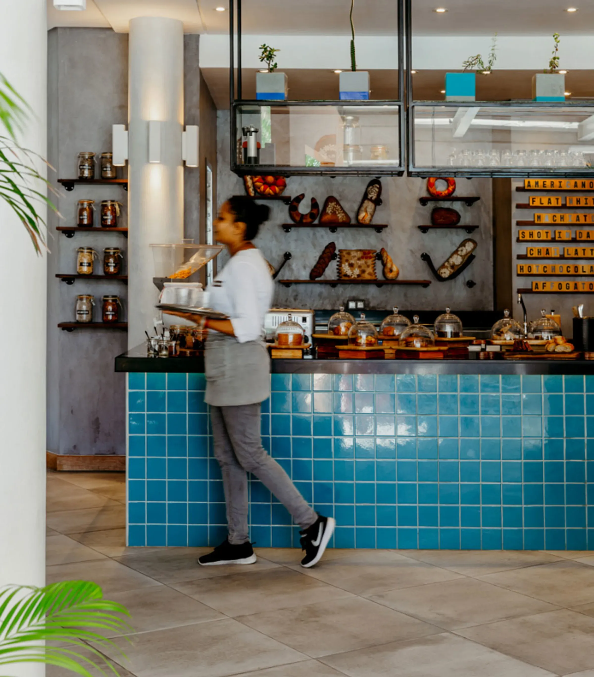 Pastry counter at SALT Bakery, SALT of Palmar's all-day bakery and coffee bar