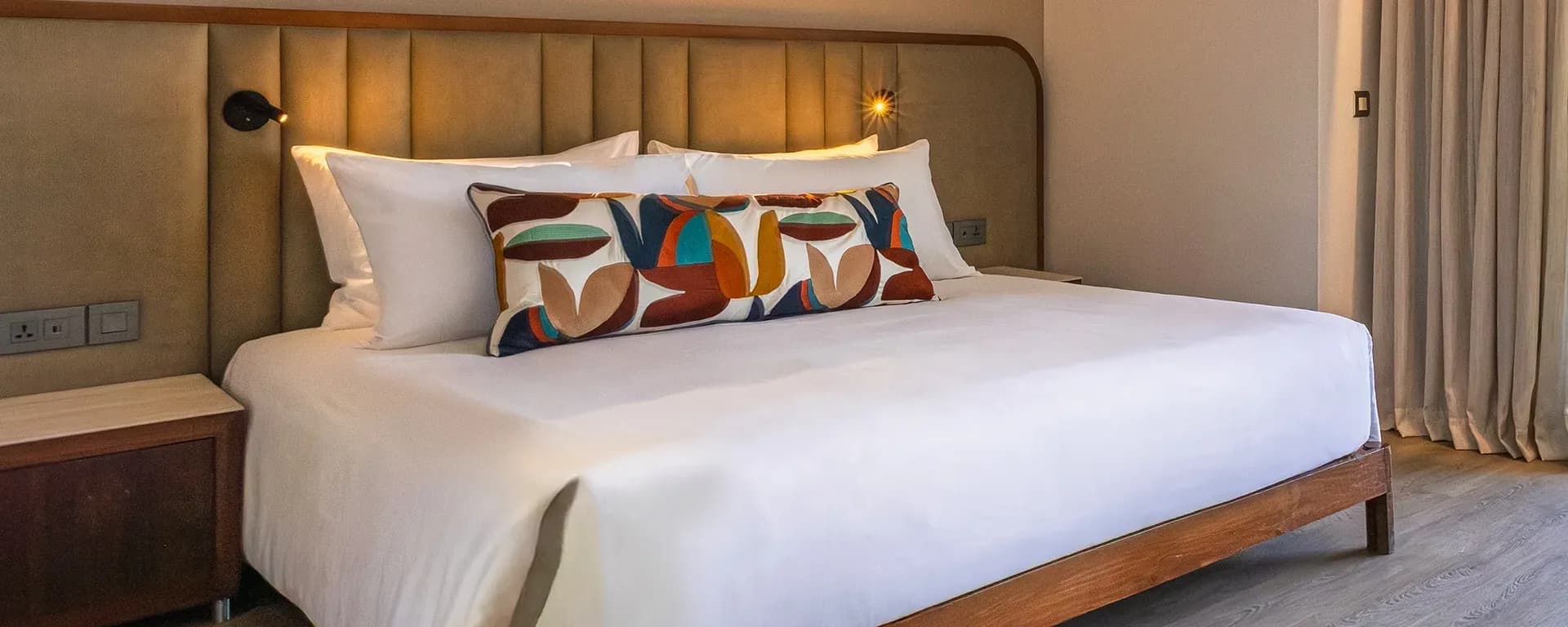 Deluxe Room lounge area at Shandrani Beachcomber