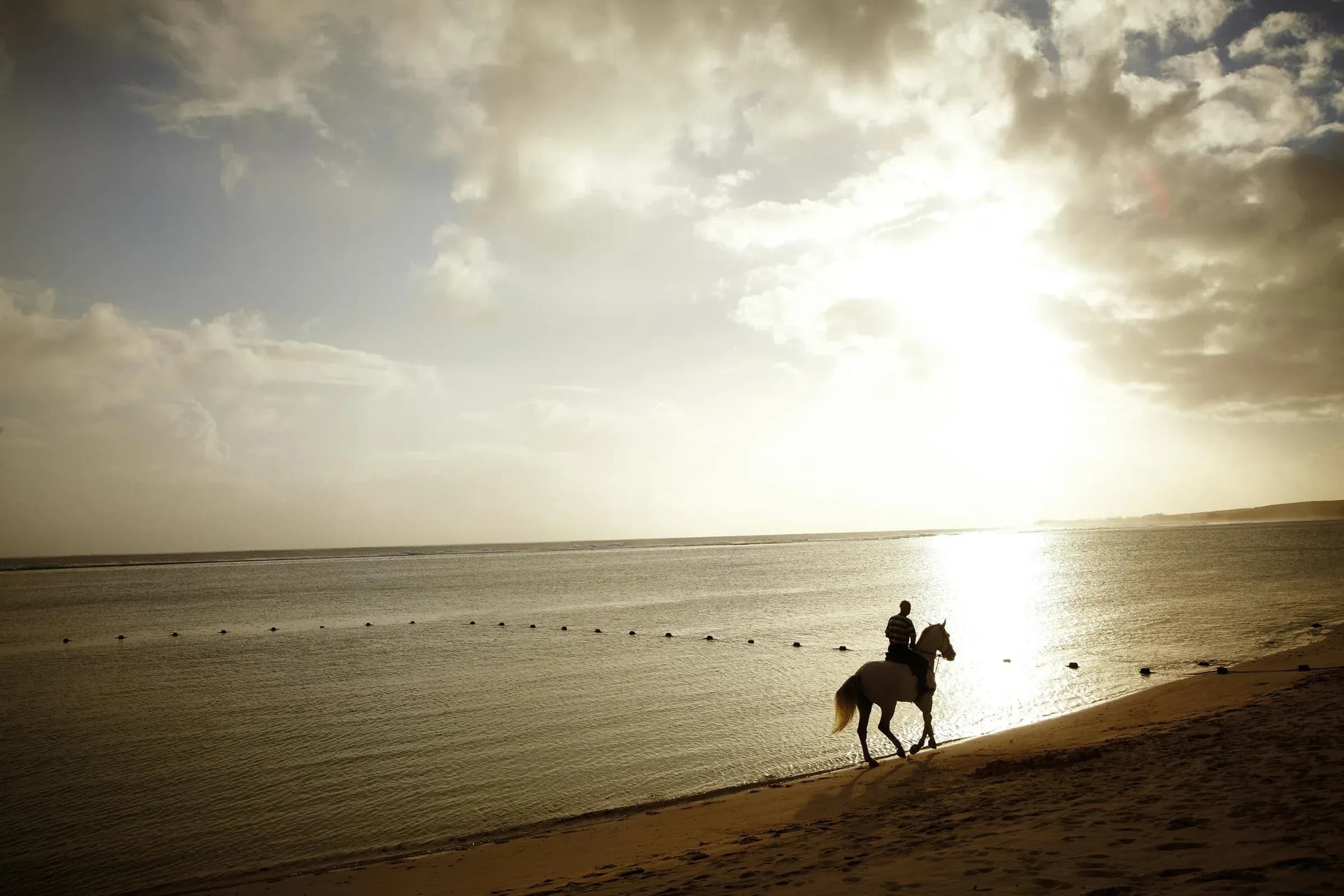 Beach and watersports at Shanti Maurice Resort & Spa
