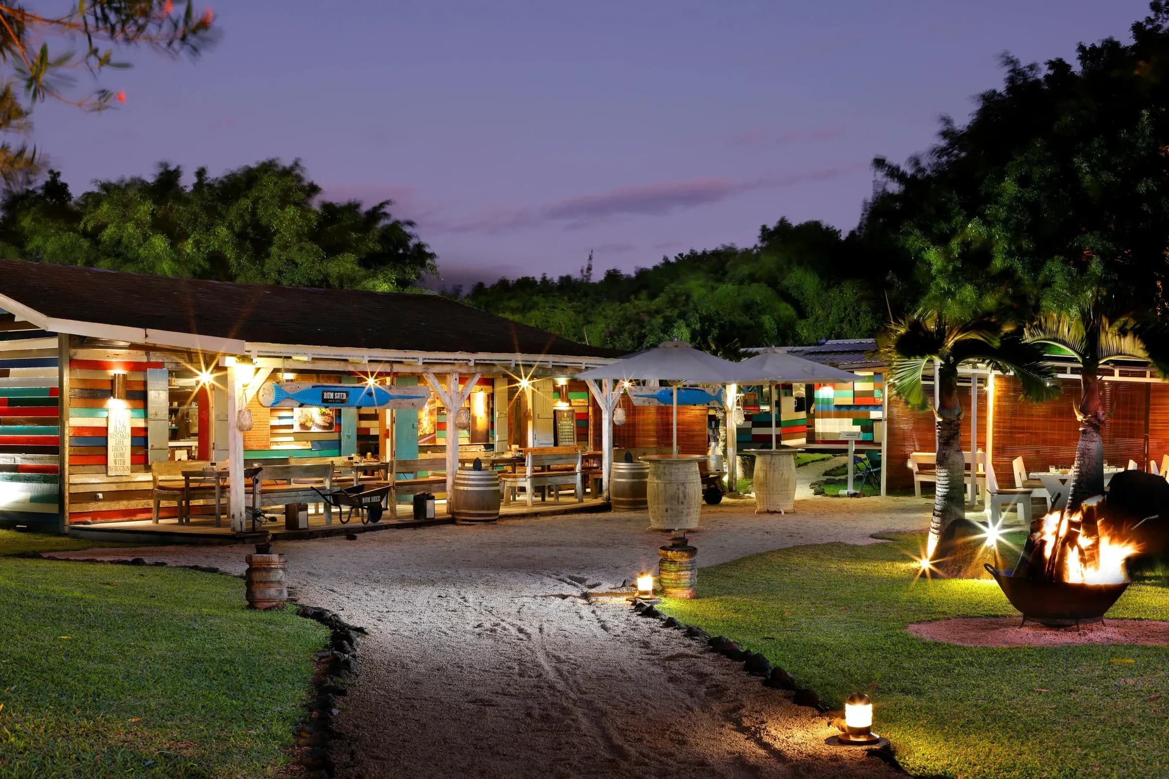 Rum Shed Bar & Grill at Shanti Maurice Resort & Spa