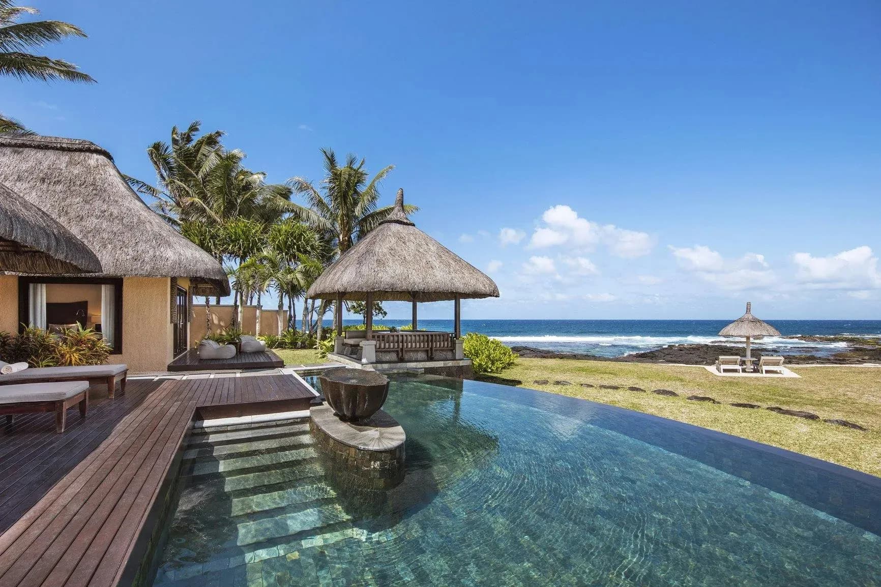 Oceanview Double Suite Pool Villa at Shanti Maurice Resort & Spa