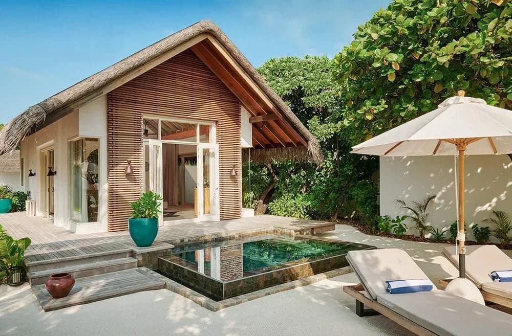 Sunrise Beach Villa with private pool at Sirru Fen Fushi