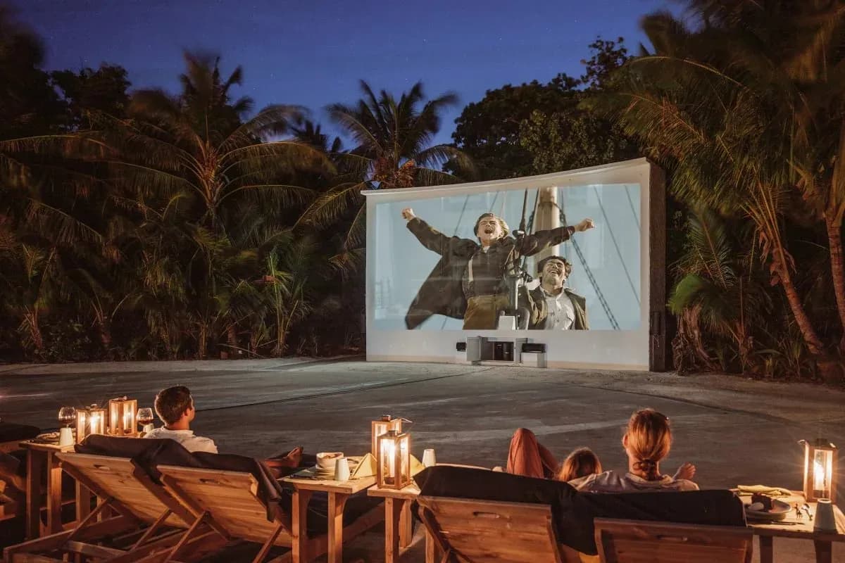 Cinema Paradiso at Soneva Fushi