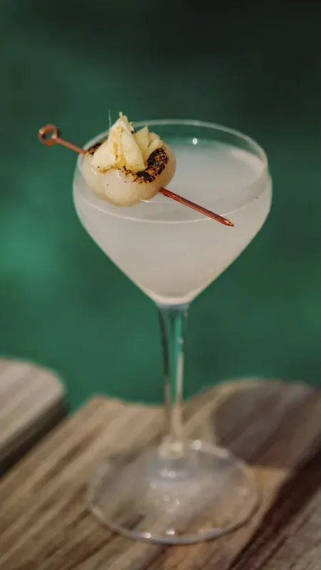 By the Bar restaurant at Soneva Fushi
