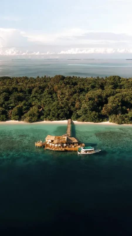 Out of the Sea restaurant at Soneva Fushi