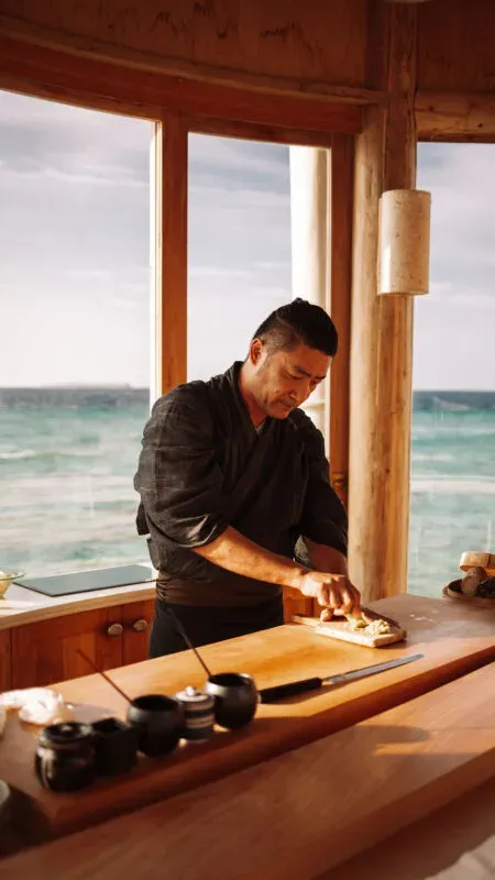 So Hands On by Chef Akira restaurant at Soneva Fushi