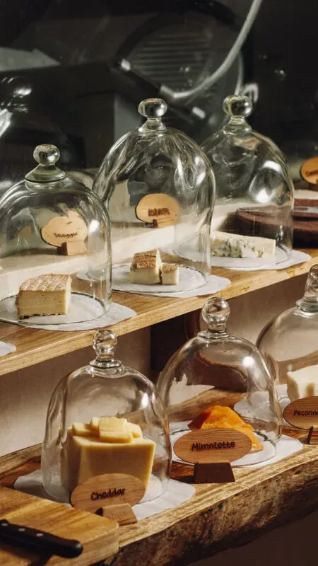 The Cheese Room restaurant at Soneva Fushi