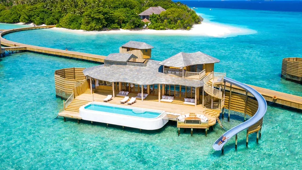 1 Bedroom Water Reserve with Slide at Soneva Fushi
