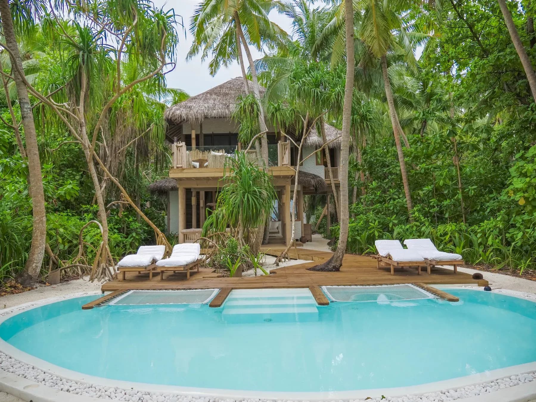 2 Bedroom Crusoe Residence with Pool at Soneva Fushi
