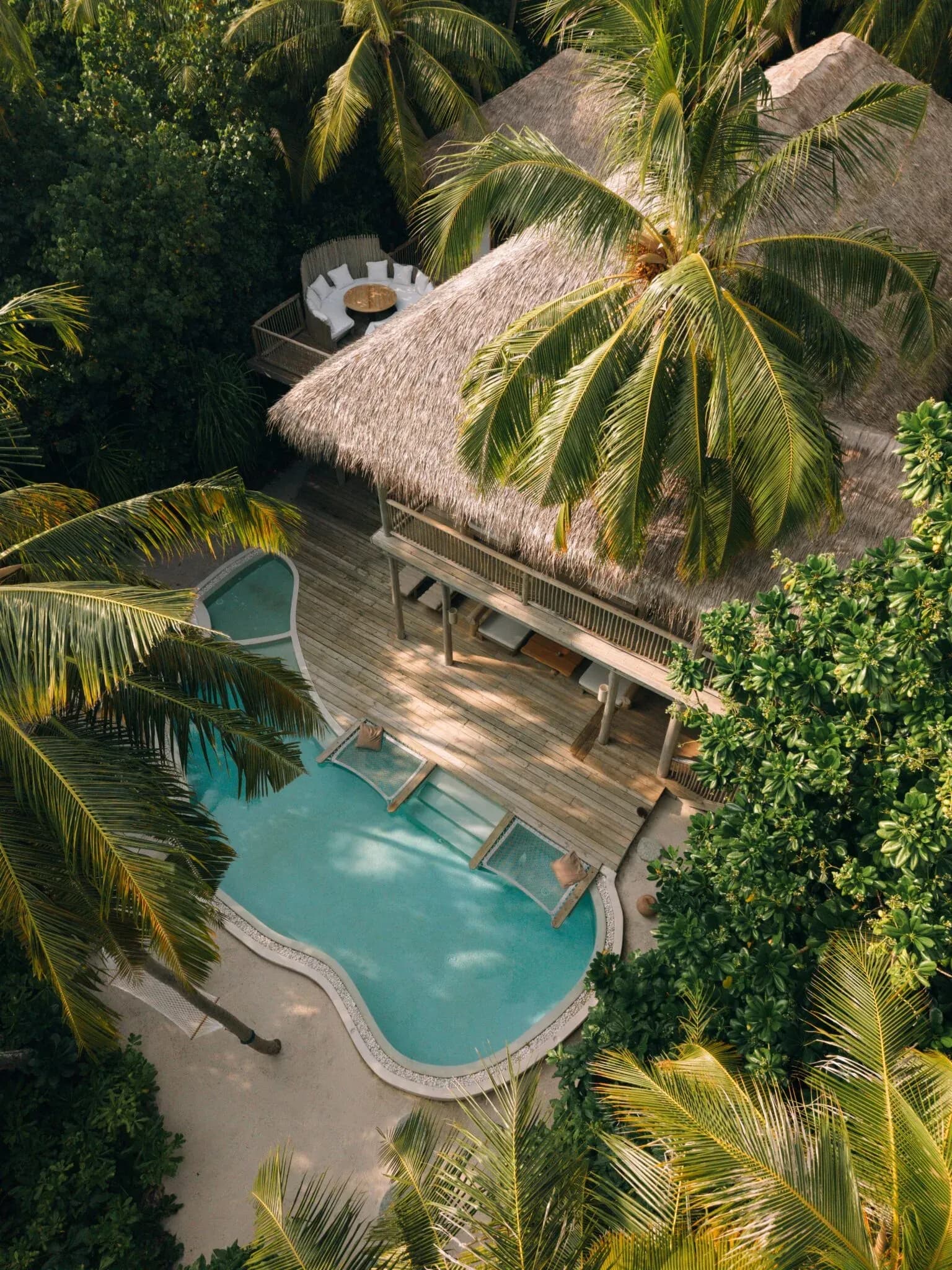 4 Bedroom Beach Villa with Pool at Soneva Fushi
