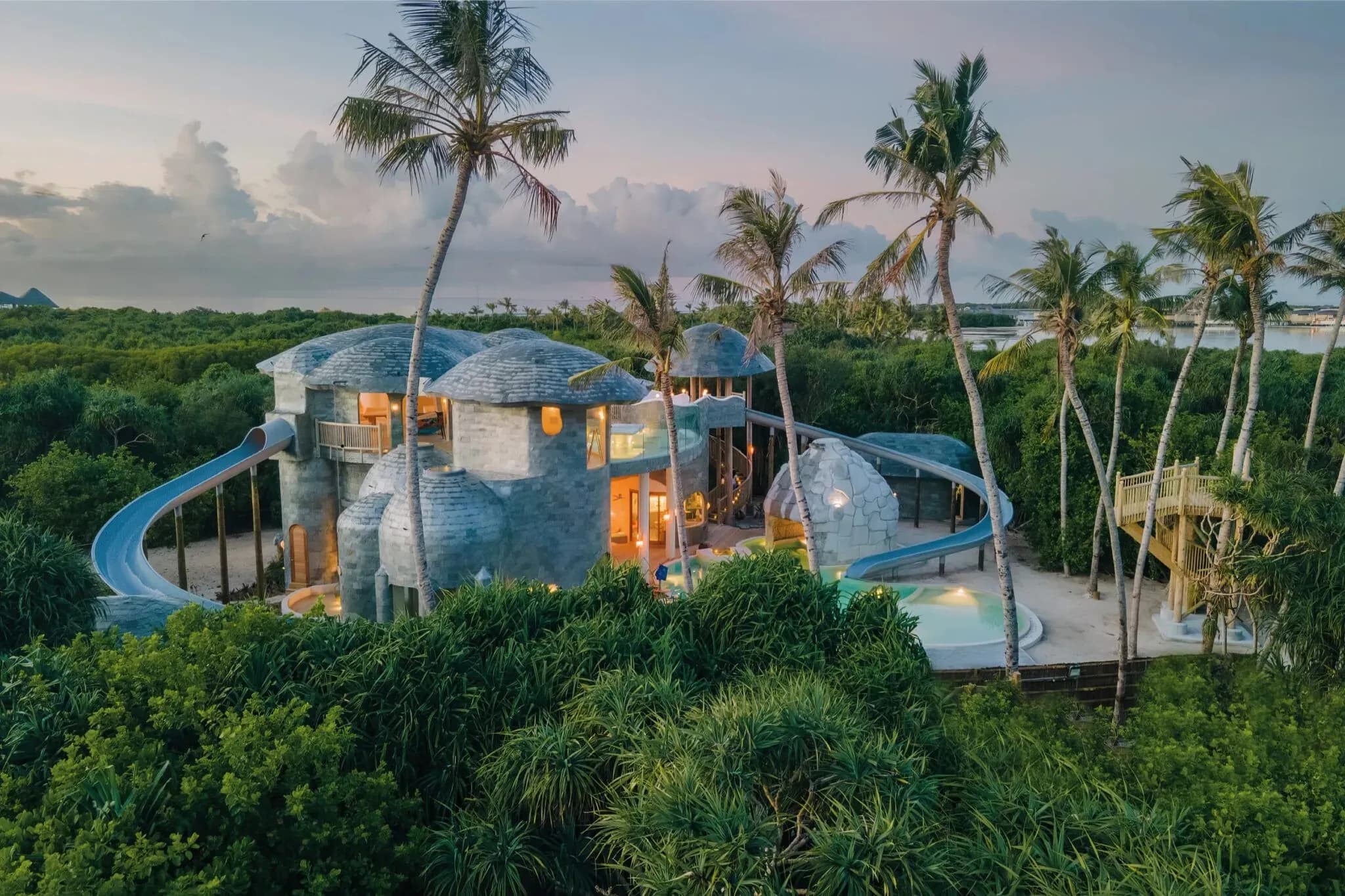 The Den, Soneva Jani's children's and teens' club, set among the island's greenery
