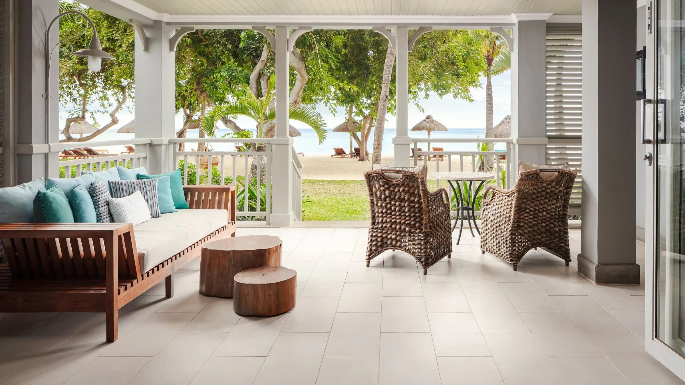 Heritage Beach Suite with beach view at The St. Regis Le Morne Resort, Mauritius