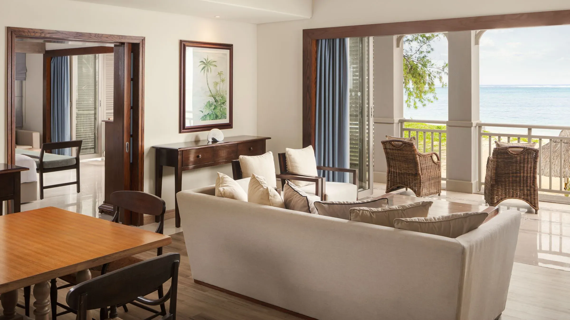 Le Morne Balcony Suite with ocean view at The St. Regis Le Morne Resort, Mauritius