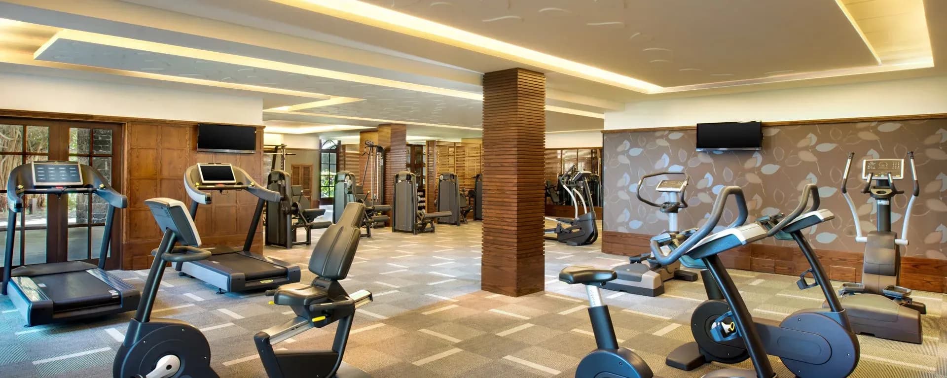 Fitness centre at The St. Regis Le Morne Resort, Mauritius