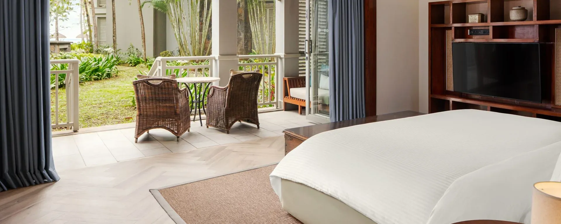 Junior Suite interior at The St. Regis Le Morne Resort, Mauritius