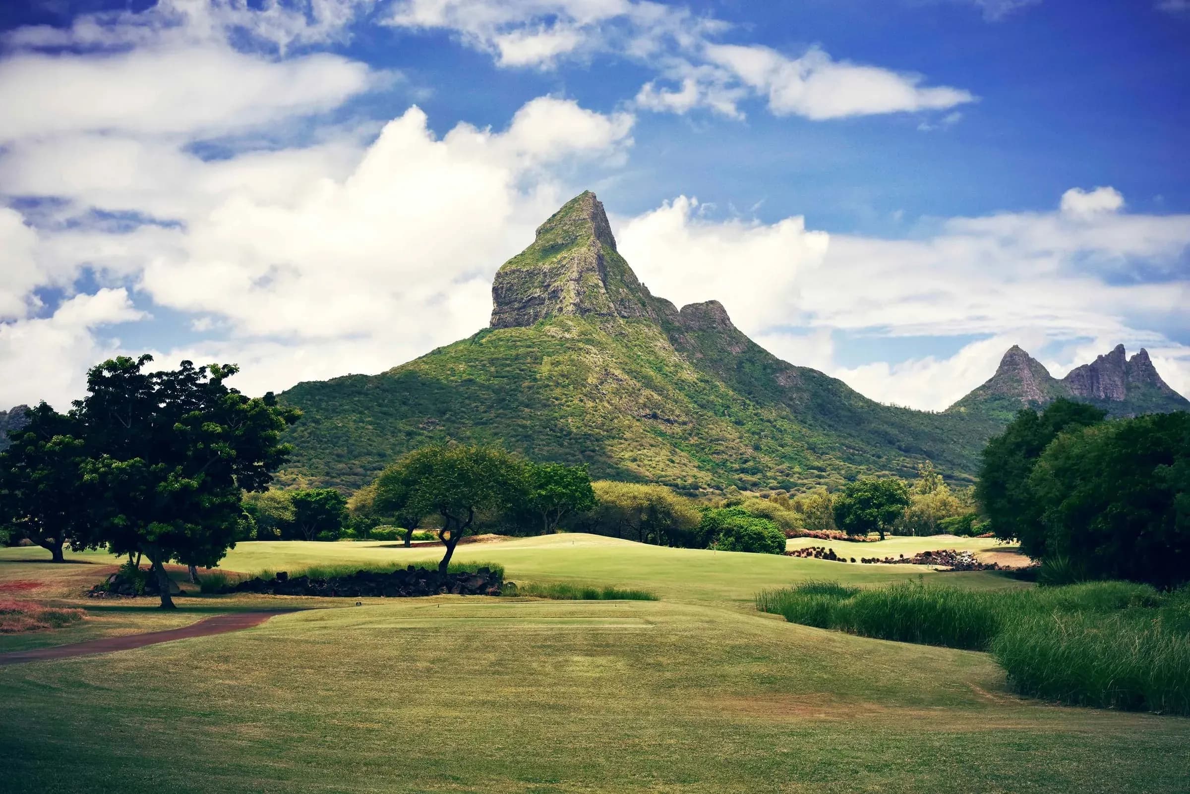 Tamarina Golf Club near Sugar Beach Mauritius, west coast