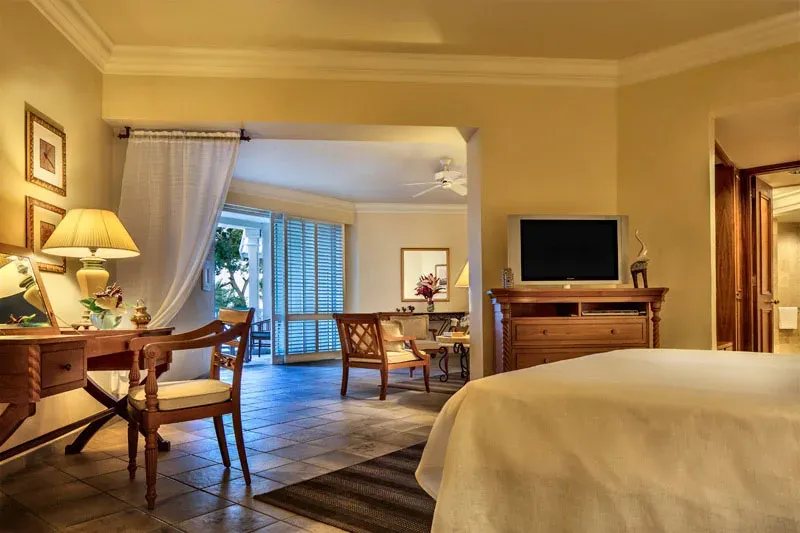 Colonial Garden View Junior Suite at The Residence Mauritius