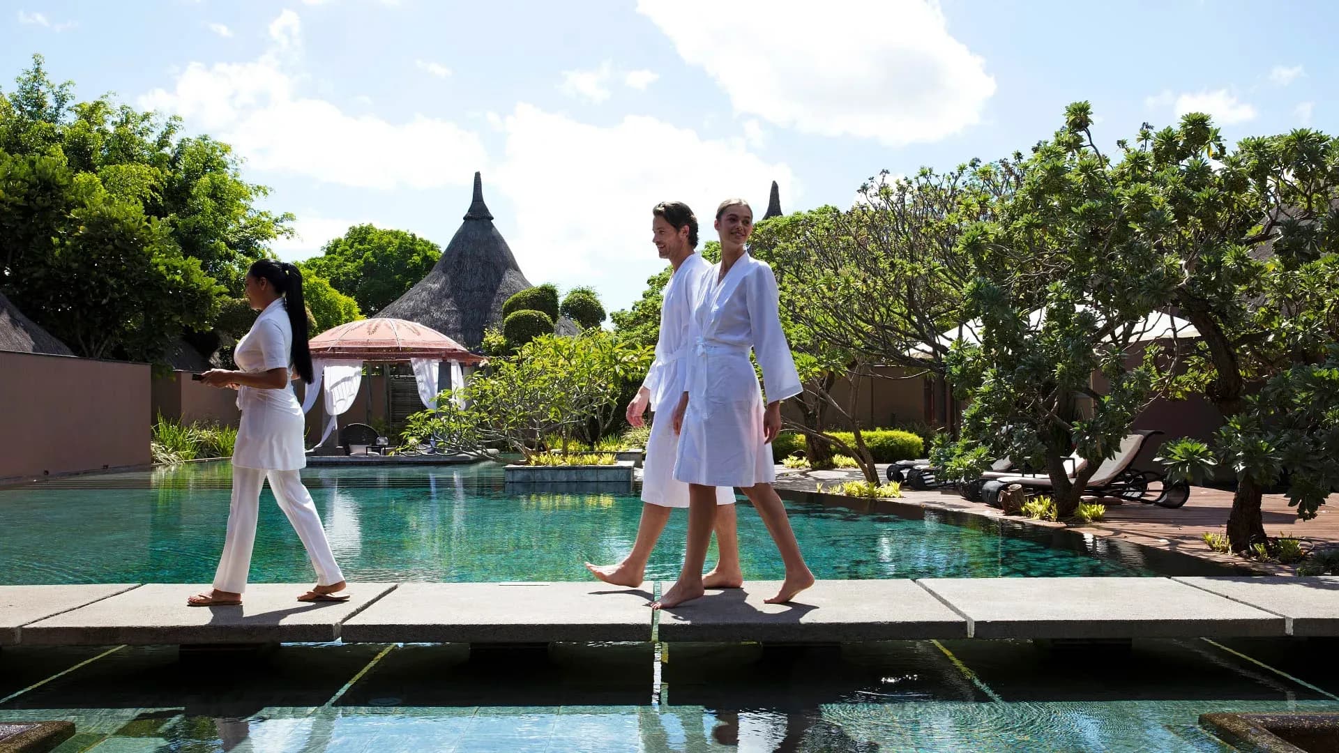 Spa treatment area at Trou aux Biches Beachcomber