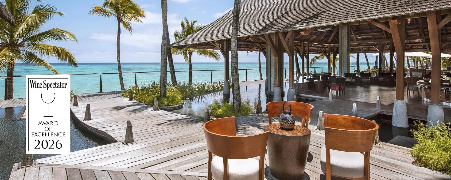 La Caravelle fine-dining restaurant at Trou aux Biches Beachcomber