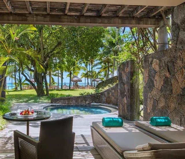 2-Bedroom Beachfront Suite with Pool at Trou aux Biches Beachcomber