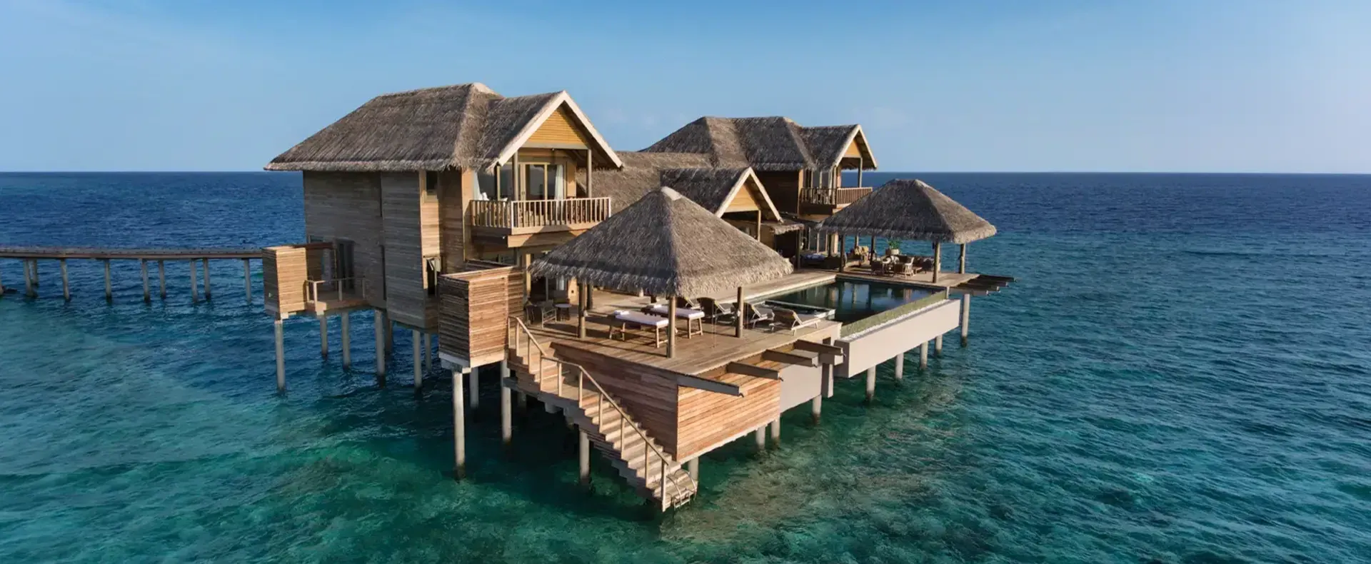 The Vakkaru Overwater Residence, a two-storey overwater sanctuary at Vakkaru Maldives