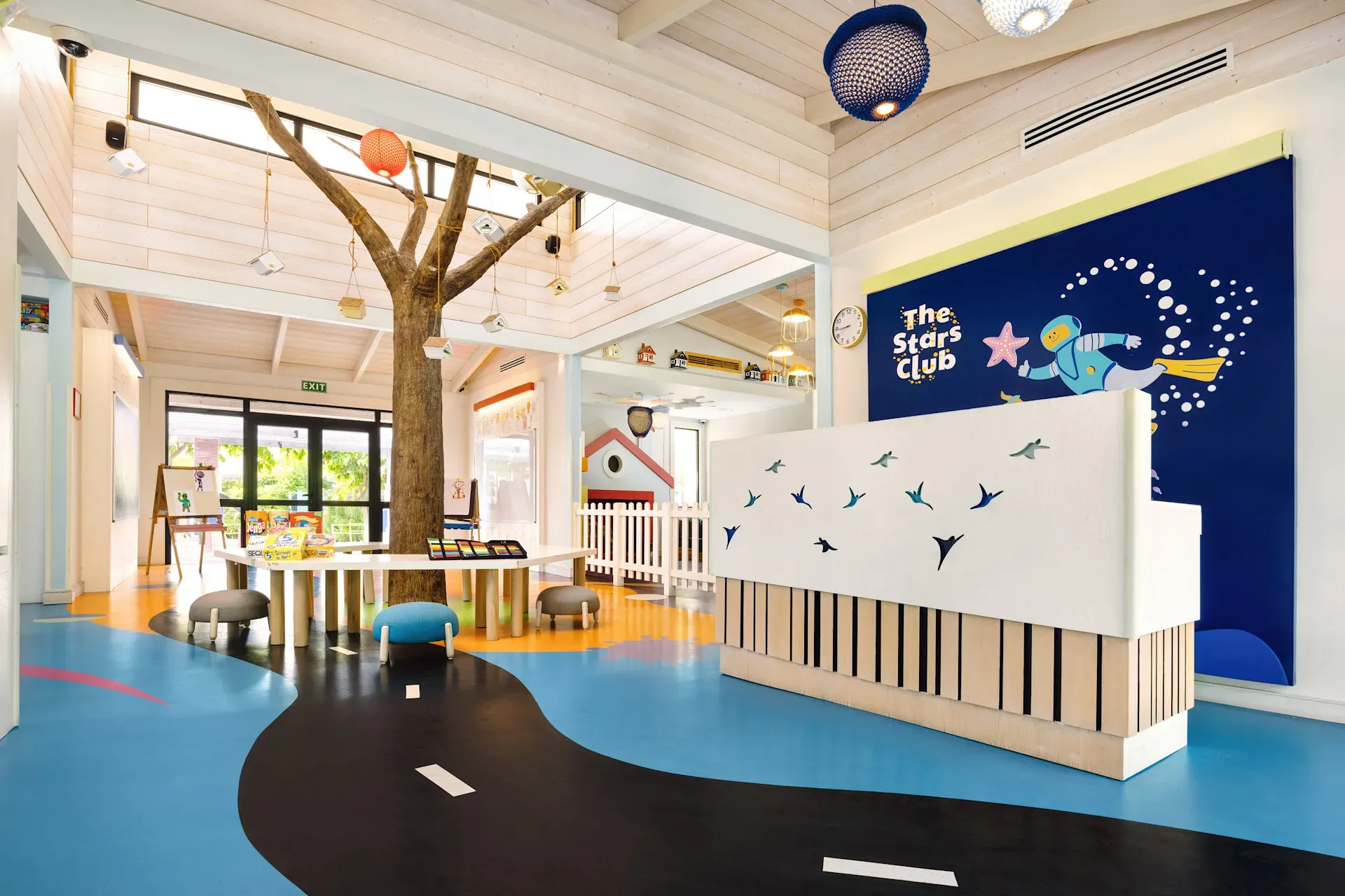 The Stars Club kids' activity centre at Waldorf Astoria Maldives Ithaafushi