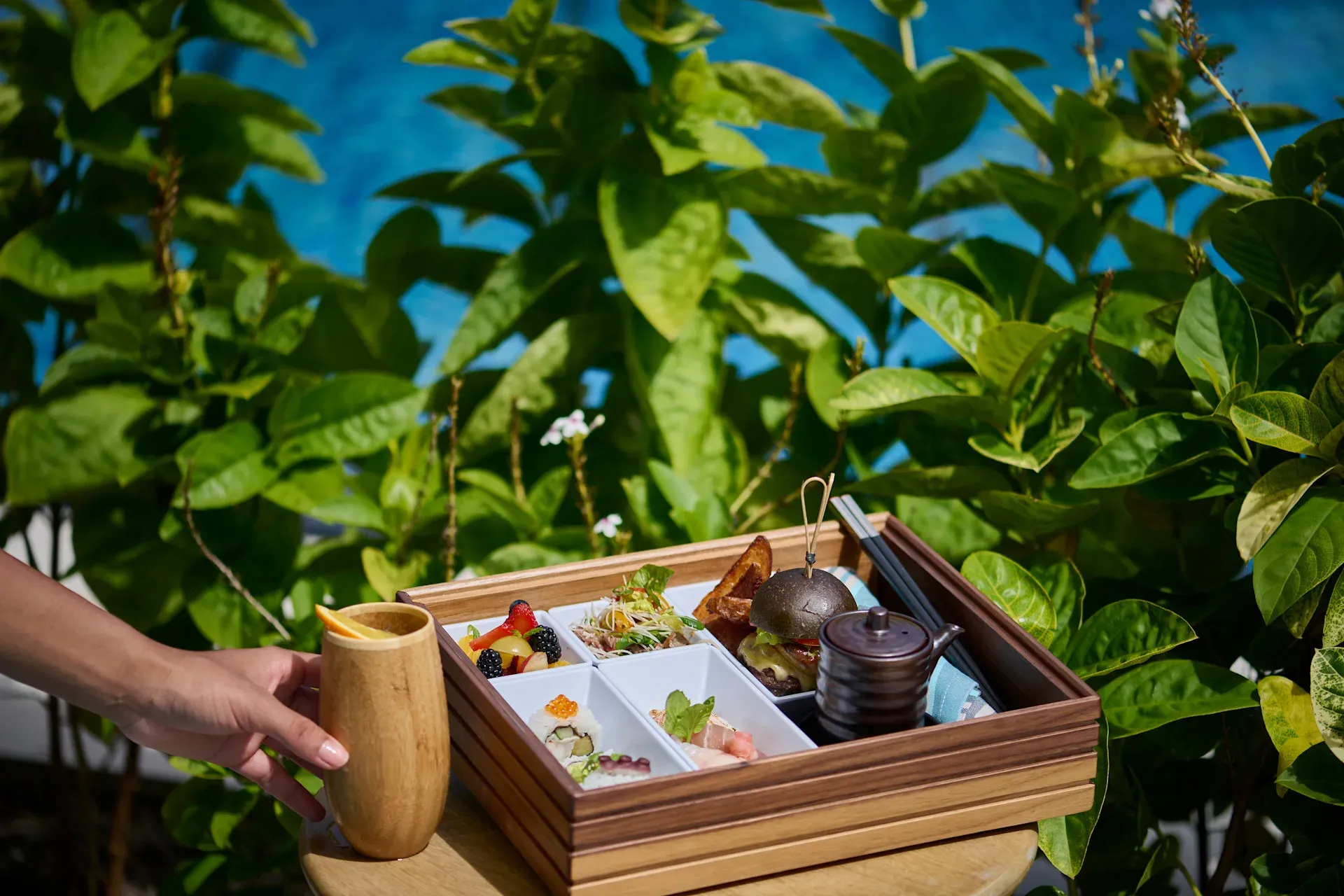 Torti poolside bar and daytime dining venue