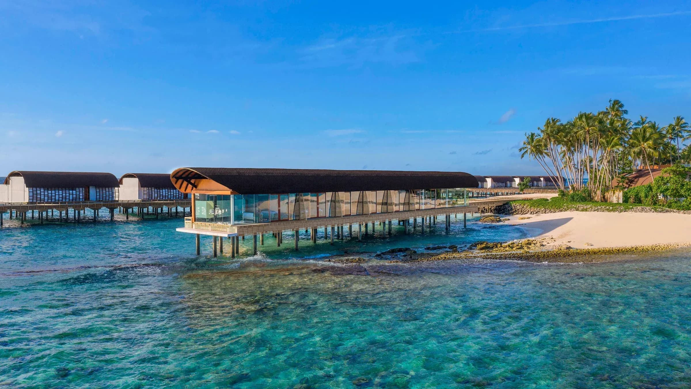 Heavenly Spa by Westin exterior at The Westin Maldives Miriandhoo Resort