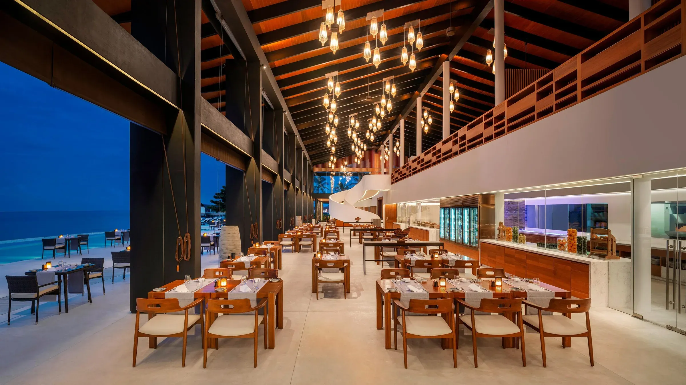 Island Kitchen all-day dining restaurant at The Westin Maldives Miriandhoo Resort