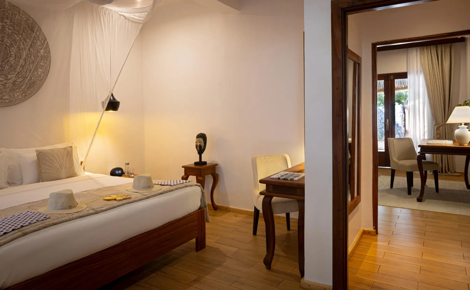 Cinnamon Family Room with two en-suite bedrooms at White Sand Luxury Villas & Spa
