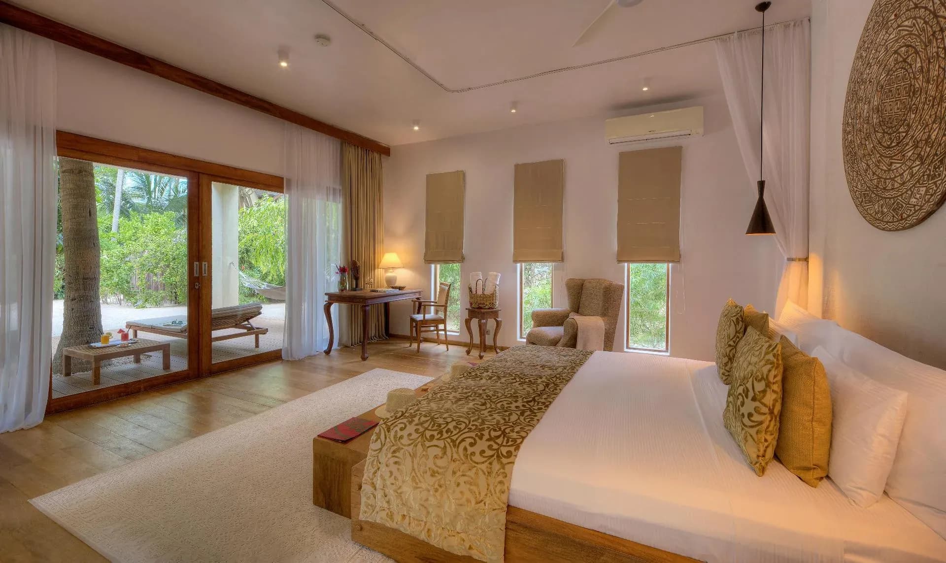 Deluxe Room interior within the Five-Bedroom Villa at White Sand Luxury Villas & Spa