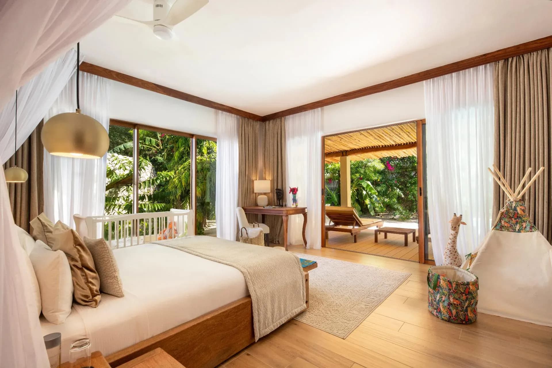 Garden Two-Bedroom Villa with private pool and hot tub at White Sand Luxury Villas & Spa